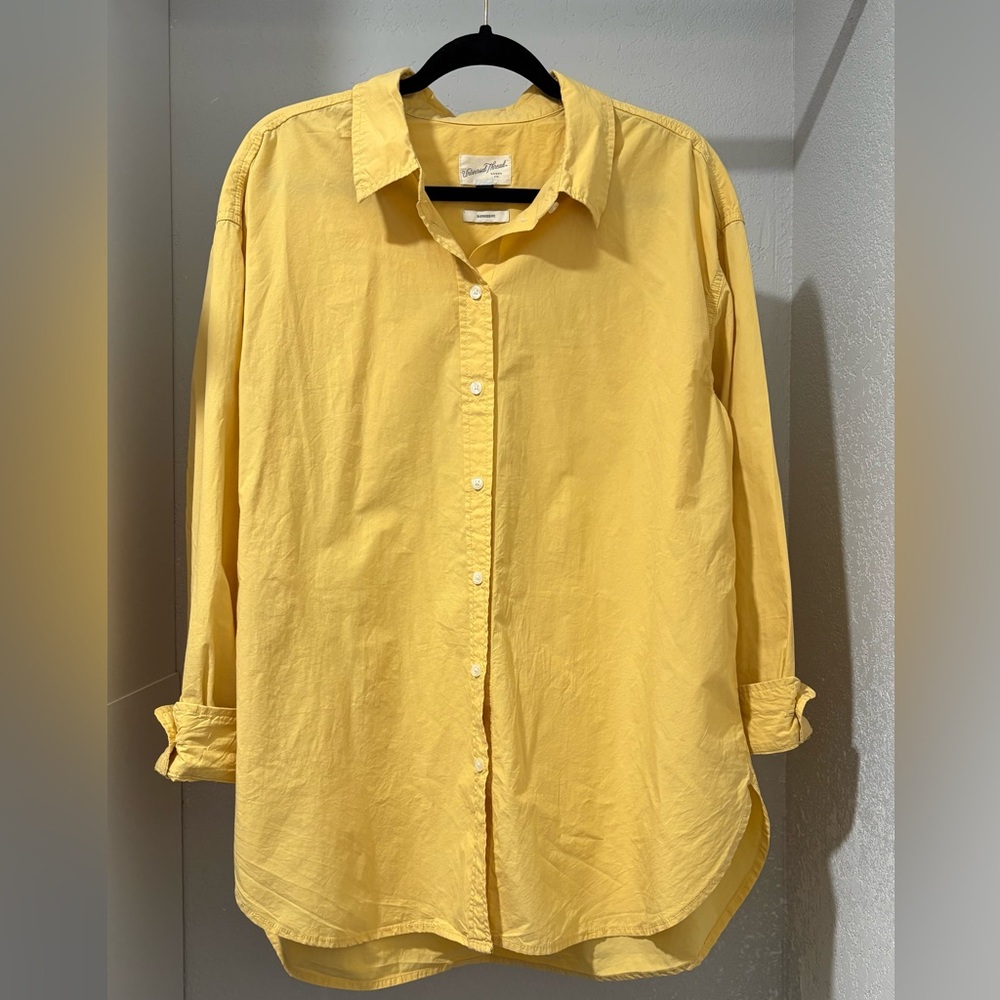 Universal Thread Women's Button Down Shirts - Cre… - image 3